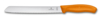 Нож для хлеба VICTORINOX SwissClassic, лезвие 21 см с волнистой кромкой, оранжевый, в блистере (Изображение 1)
