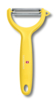 Нож для чистки томатов и киви VICTORINOX, двусторонее зубчатое лезвие, жёлтая рукоять (Изображение 1)