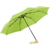 Зонт складной OkoBrella, зеленое яблоко (Изображение 2)