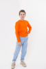 Свитшот детский STAN футер без начёса, 260, 63J (Серый меланж) 6 лет (Изображение 6)