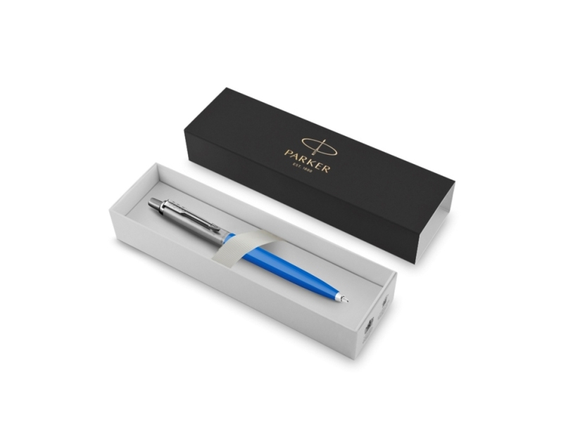 Ручка шариковая Parker Jotter Originals Yellow Chrome CT (Изображение 10)