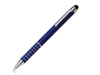 Ручка-стилус металлическая шариковая (синий)  (Изображение 1)