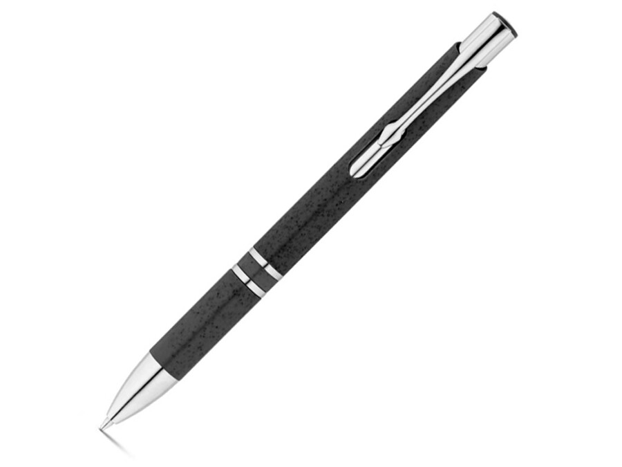Ручка шариковая BETA WHEAT (черный/серебристый) 