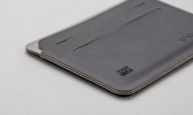 Держатель для карт Quebec RFID с защитой от сканирования RFID, черный (Изображение 6)