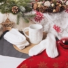 Набор подарочный WINTER WELL: кружка, варежки, носки, белый (Изображение 1)