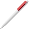 Ручка шариковая Rush Special, бело-красная (Изображение 1)