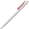 Ручка шариковая Rush Special, бело-красная (Изображение 3)