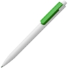 Ручка шариковая Rush Special, бело-зеленая (Изображение 1)