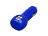 Автомобильная зарядка на 2 USB порта (синий)  (Изображение 2)