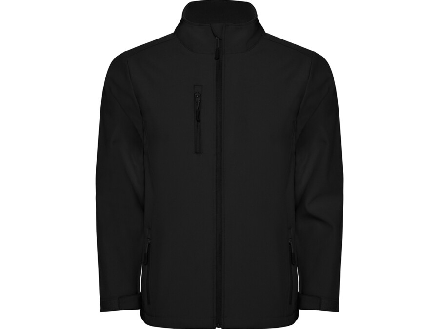 Куртка софтшелл Nebraska детская (черный) 10