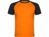 Спортивная футболка Indianapolis детская (черный/неоновый оранжевый) 8 (Изображение 1)