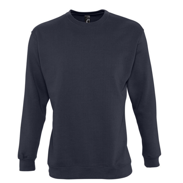 Толстовка "New Supreme", темно-синий_2XL, 50% хлопок, 50% полиэстер, 280м/г2 (Изображение 1)