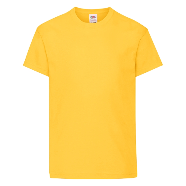 Футболка детская "Kids Original T", желтый, 7-8 лет, 100% х/б,  145 г/м2 (Изображение 1)