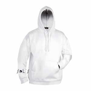 Толстовка "Slam", белый_2XL, 50% хлопок, 50% полиэстер, 320м/г2 (Изображение 1)