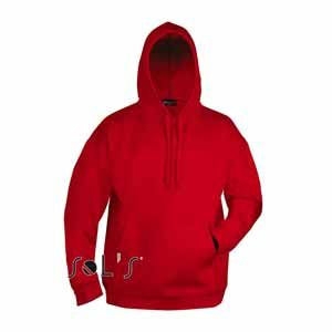 Толстовка "Slam", красный_2XL, 50% хлопок, 50% полиэстер, 320м/г2 (Изображение 1)
