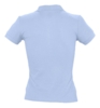 Рубашка поло женская People 210 голубая, размер L (Изображение 2)