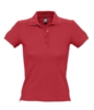 Рубашка поло женская People 210 красная, размер M (Изображение 1)