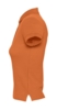 Рубашка поло женская People 210 оранжевая, размер S (Изображение 3)
