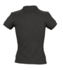Рубашка поло женская People 210 черная, размер XL (Изображение 2)