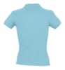 Рубашка поло женская People 210 бирюзовая, размер XL (Изображение 2)