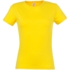 Футболка женская Miss 150 желтая, размер S (Изображение 1)