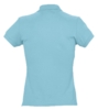 Рубашка поло женская Passion 170 бирюзовая, размер XL (Изображение 2)