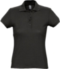 Рубашка поло женская Passion 170 черная, размер L (Изображение 1)