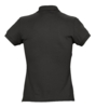 Рубашка поло женская Passion 170 черная, размер XXL (Изображение 2)