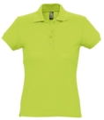 Рубашка поло женская Passion 170 &quot;зеленое яблоко&quot;, размер L