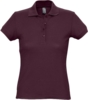 Рубашка поло женская Passion 170 бордовая, размер S (Изображение 1)