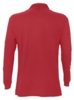 Рубашка поло мужская с длинным рукавом Star 170 красная, размер M (Изображение 2)