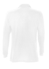 Рубашка поло мужская с длинным рукавом Star 170, белая, размер S (Изображение 2)