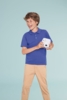 Рубашка поло детская Summer II Kids, ярко-синяя, на рост 118-128 см (Изображение 4)
