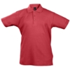 Рубашка поло детская Summer II Kids, красная, на рост 106-116 см (Изображение 1)