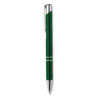 Ручка шариковая с черными черни (зеленый-зеленый) (Изображение 1)