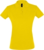 Рубашка поло женская Perfect Women 180 желтая, размер M (Изображение 1)