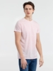 Футболка мужская приталенная Regent Fit розовый меланж, размер XS (Изображение 2)