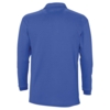 Рубашка поло мужская с длинным рукавом Winter II 210 ярко-синяя, размер M (Изображение 2)