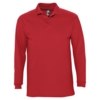 Рубашка поло мужская с длинным рукавом Winter II 210 красная, размер S (Изображение 1)