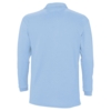 Рубашка поло мужская с длинным рукавом Winter II 210 голубая, размер S (Изображение 2)