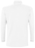 Рубашка поло мужская с длинным рукавом Winter II 210 белая, размер S (Изображение 2)