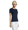 Футболка женская Regent Women, темно-синяя (navy), размер XXL (Изображение 5)