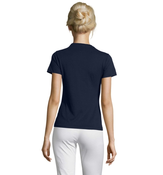 Футболка женская Regent Women, темно-синяя (navy), размер XXL (Изображение 6)