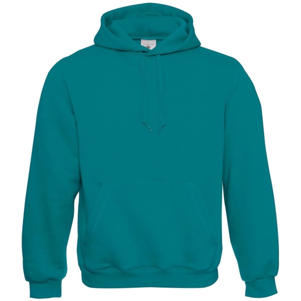 Толстовка Hooded темно-бирюзовая, размер XXS (Изображение 1)