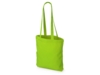 Сумка из плотного хлопка Carryme 220, 220 г/м2 (зеленое яблоко)  (Изображение 2)
