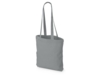 Сумка из плотного хлопка Carryme 220, 220 г/м2 (серый)  (Изображение 2)