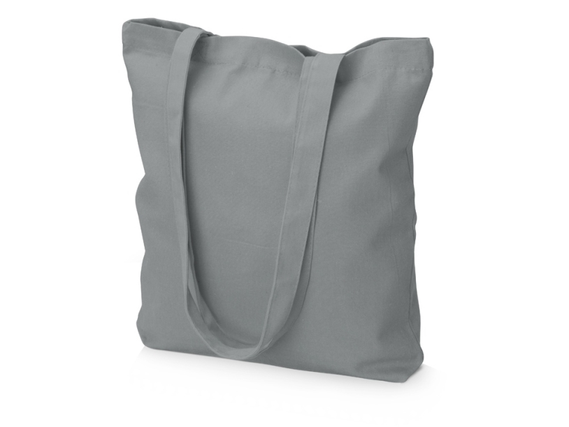 Сумка из плотного хлопка Carryme 220, 220 г/м2 (серый)  (Изображение 1)
