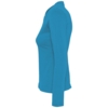 Футболка женская с длинным рукавом Majestic голубая, размер XL (Изображение 3)