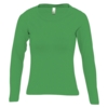 Футболка женская с длинным рукавом Majestic 150, ярко-зеленая, размер S (Изображение 1)