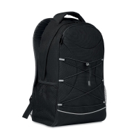 Рюкзак 600D из RPET (черный)